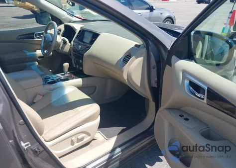 2014 Nissan Pathfinder Platinum z USA, uszkodzony, nr VIN 5N1AR2MM0EC691650